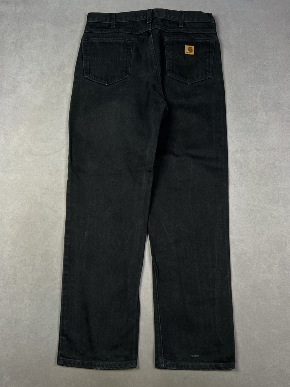 Carhartt Relaxed Fit Black Denim Jeans Black Straight Leg Jeans